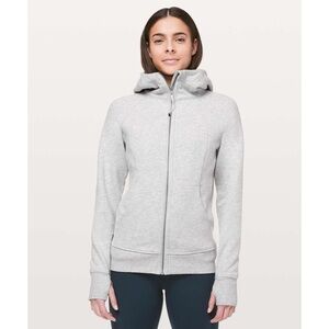 Lululemon Scuba Hoodie Light Gray Size 2